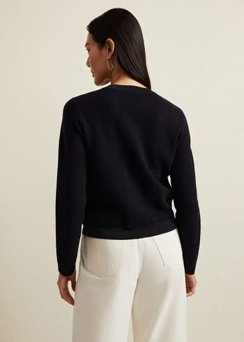 Phase Eight Libbyted Knitwear Navy Australia | RU8035276